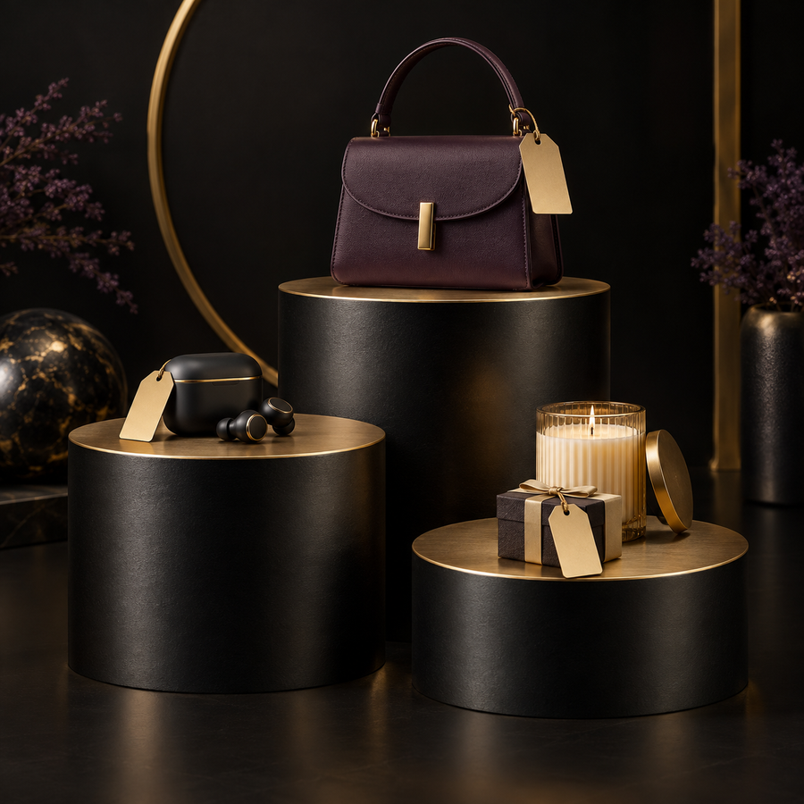 Curated shopping finds arranged by budget