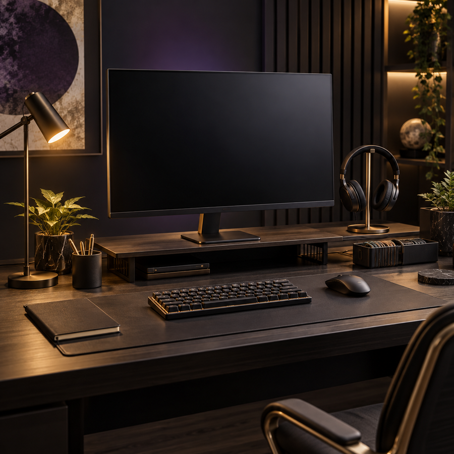 Premium PC and desk setup accessories
