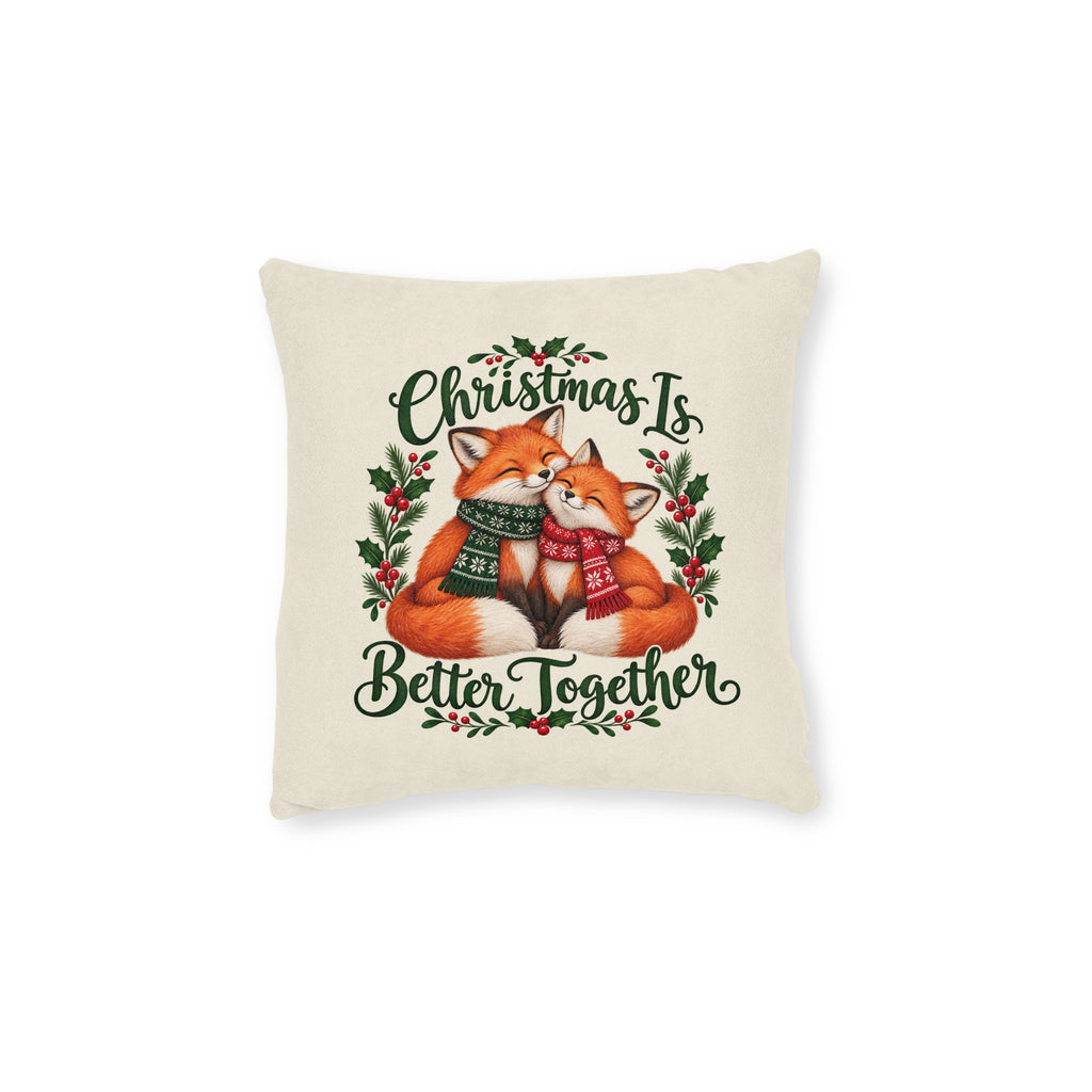 Christmas Is Better Together Fox Cushion — additional product view 2