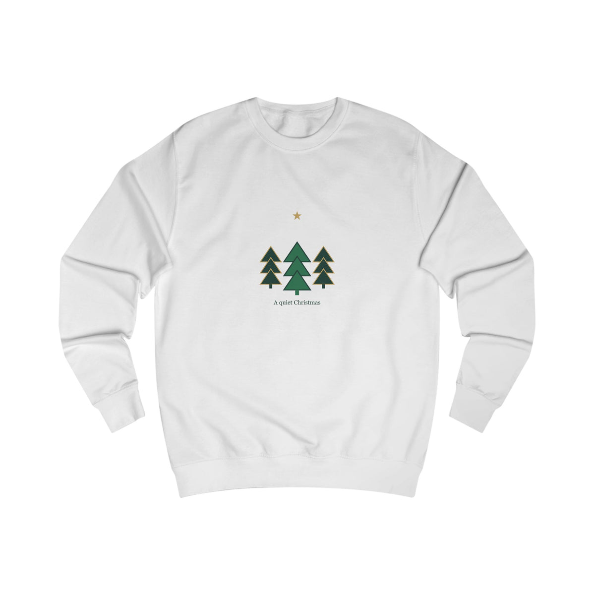 Geometric Christmas Tree Sweatshirt