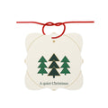 Geometric Christmas Tree Aluminium Ornament