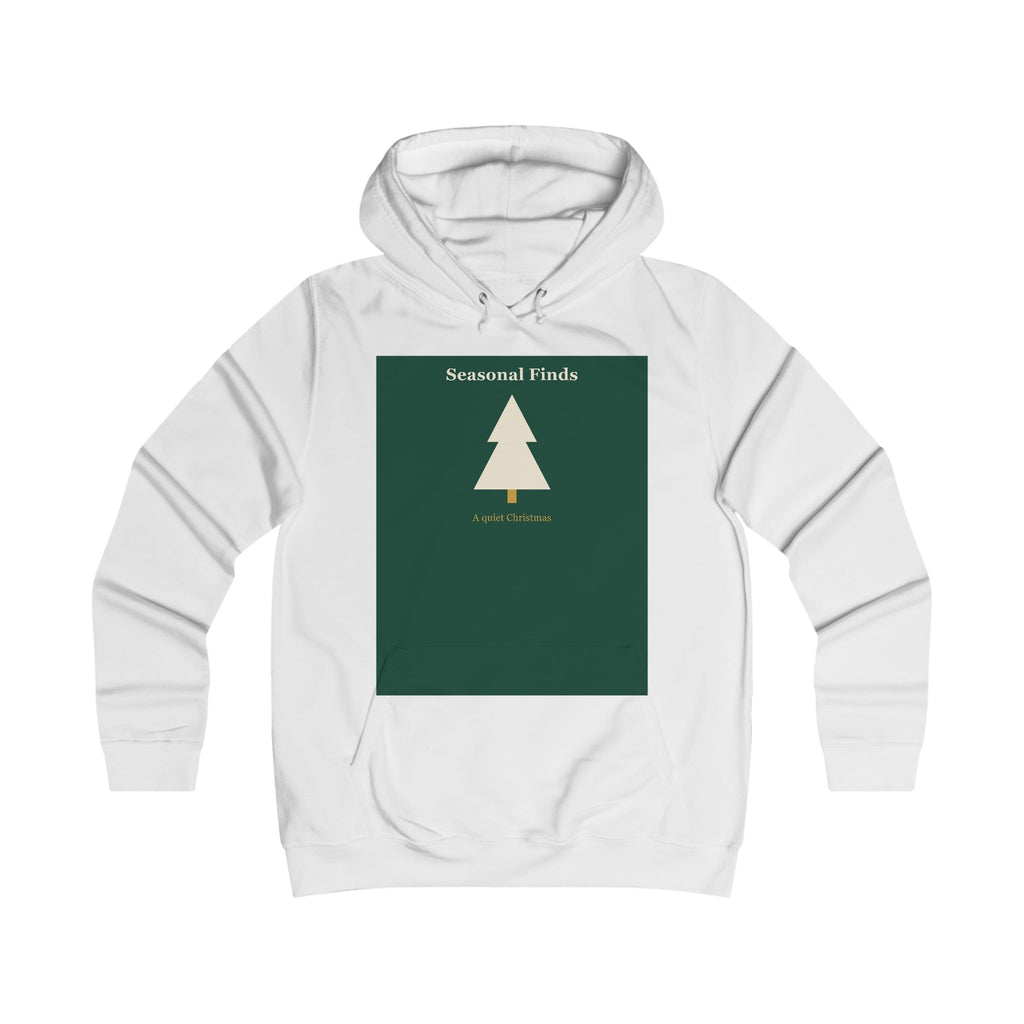 A Quiet Christmas Girlie Hoodie