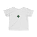 Geometric Christmas Tree Baby T-Shirt