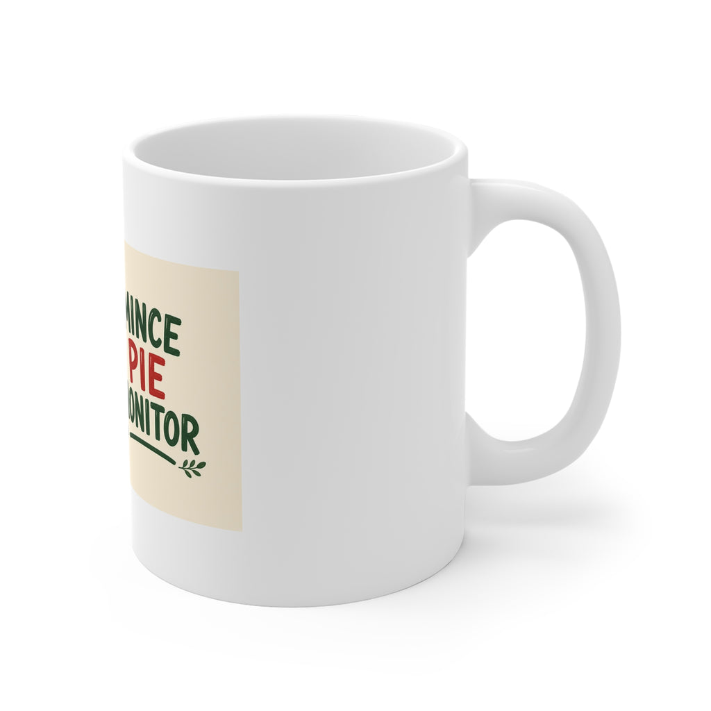 Mince Pie Monitor Ceramic Mug