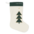 Geometric Christmas Tree Stocking