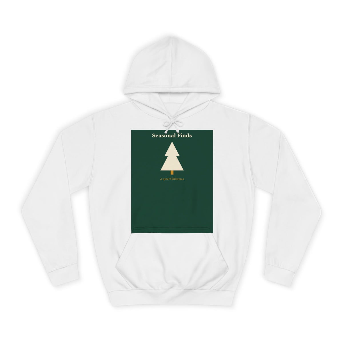 A Quiet Christmas College Hoodie