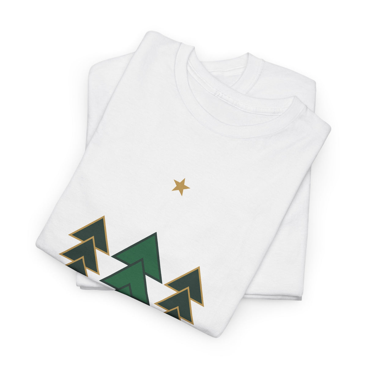 Geometric Christmas Tree T-Shirt