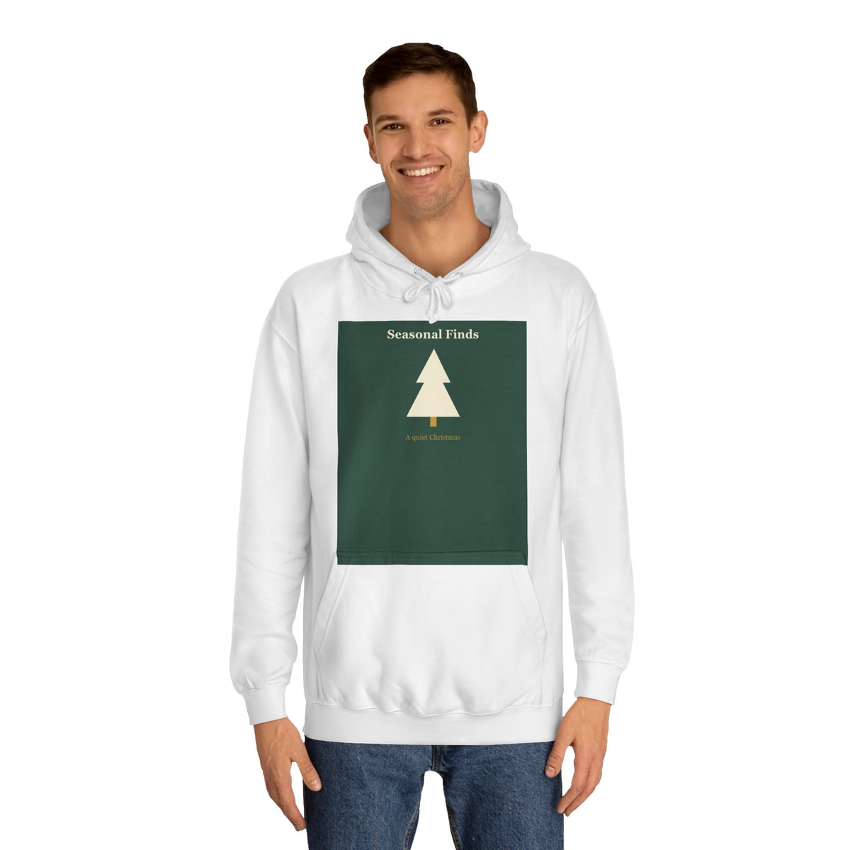 A Quiet Christmas College Hoodie