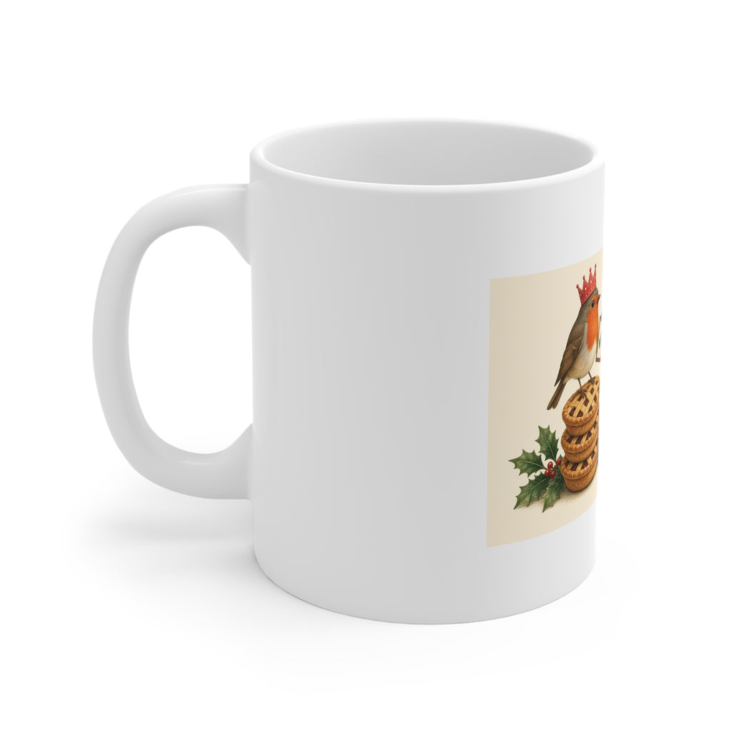 Mince Pie Monitor Ceramic Mug