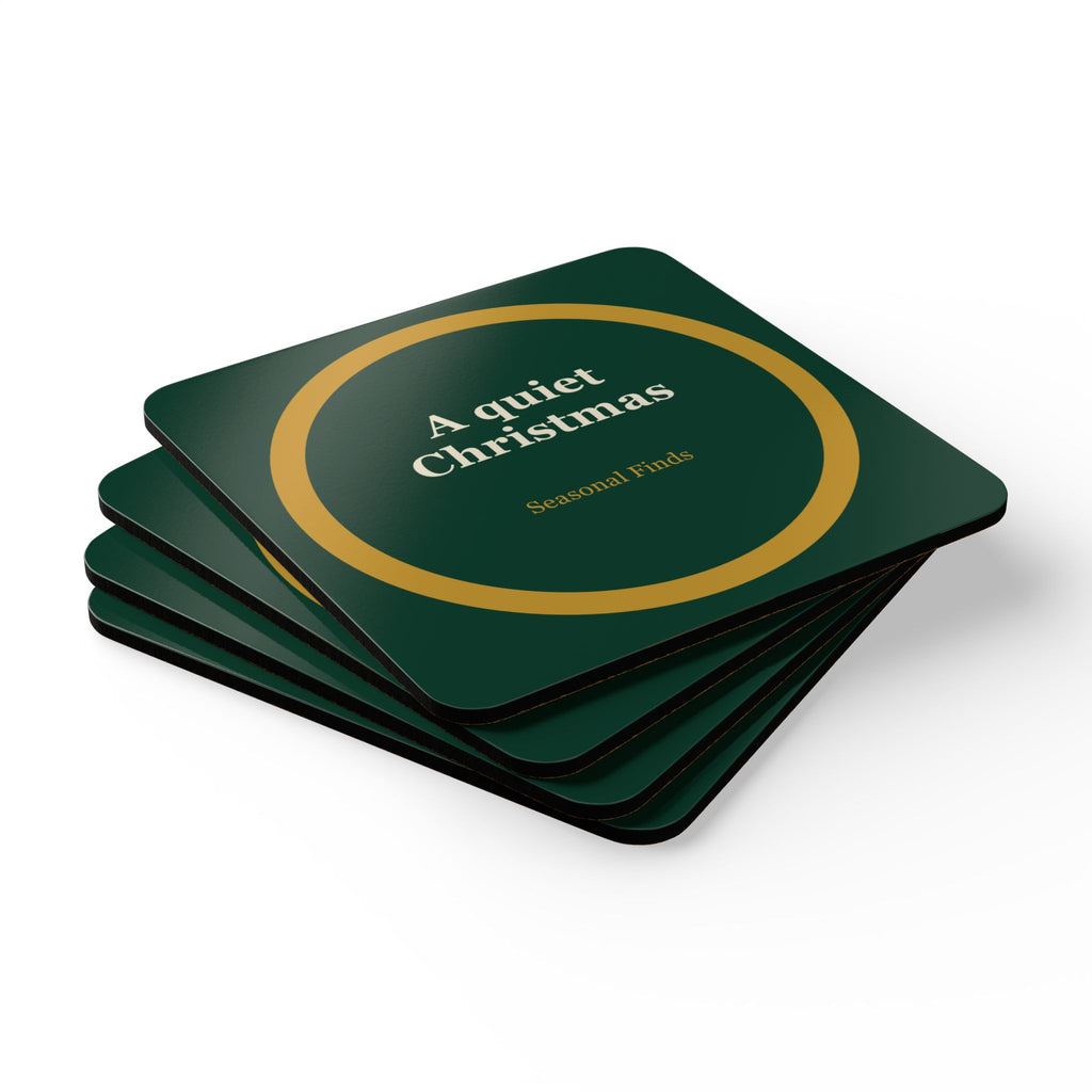 A Quiet Christmas Coaster Set