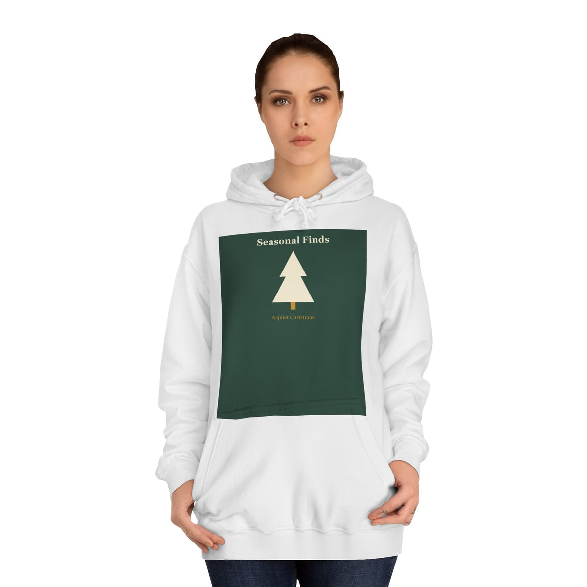 A Quiet Christmas College Hoodie