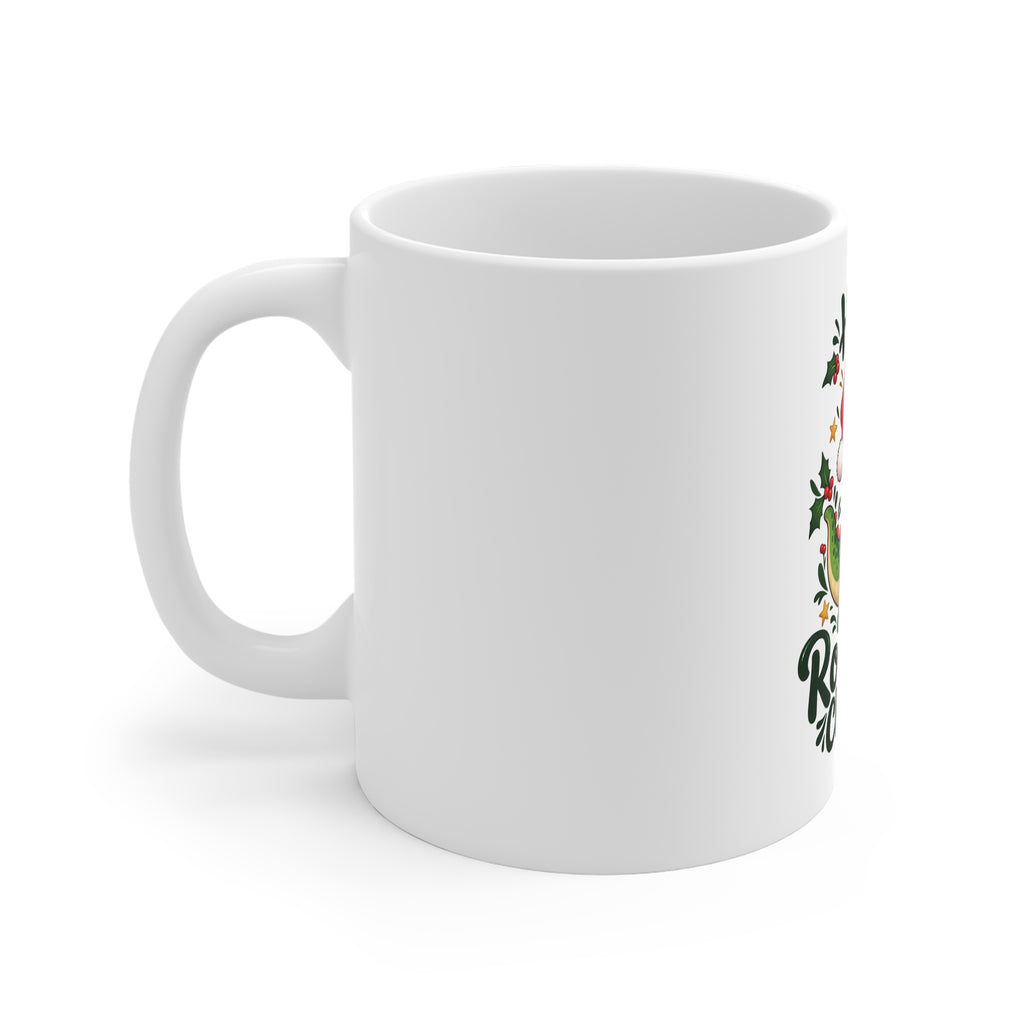 Have a Roarsome Christmas Ceramic Mug — additional product view 2