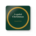 A Quiet Christmas Coaster Set